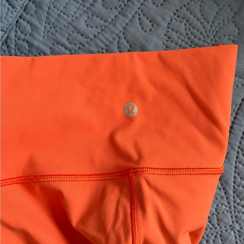 lululemon athletica Women's Orange Leggings